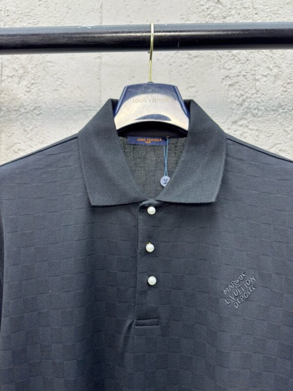 LOUIS VUITTON PIQUÉ PLAID POLO SHIRT - 图片 11