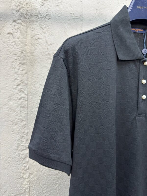 LOUIS VUITTON PIQUÉ PLAID POLO SHIRT - 图片 10