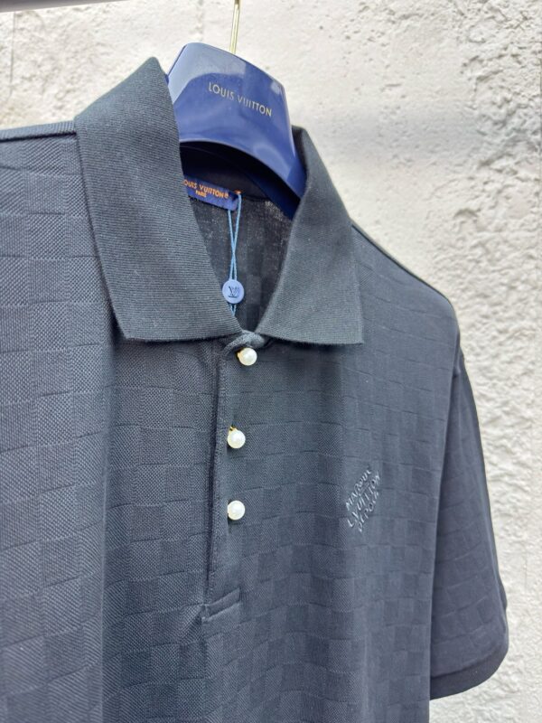 LOUIS VUITTON PIQUÉ PLAID POLO SHIRT - 图片 7