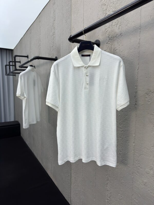 LOUIS VUITTON PIQUÉ PLAID POLO SHIRT - 图片 11