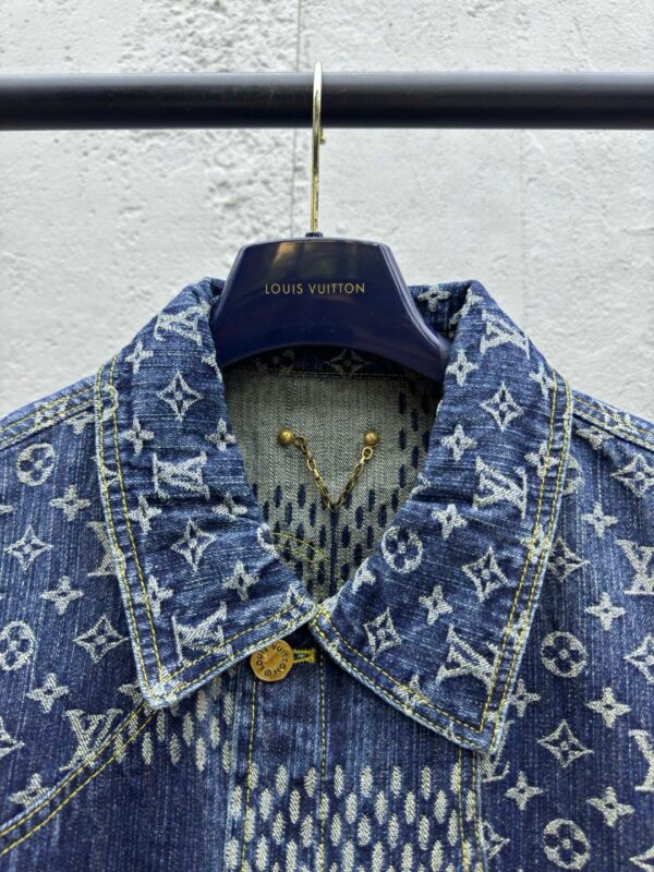 LOUIS VUITTON Edition Nigo jacquard denim jacket - 图片 6
