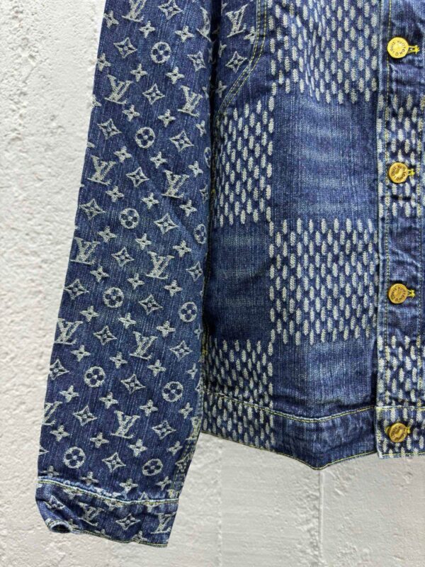 LOUIS VUITTON Edition Nigo jacquard denim jacket - 图片 8