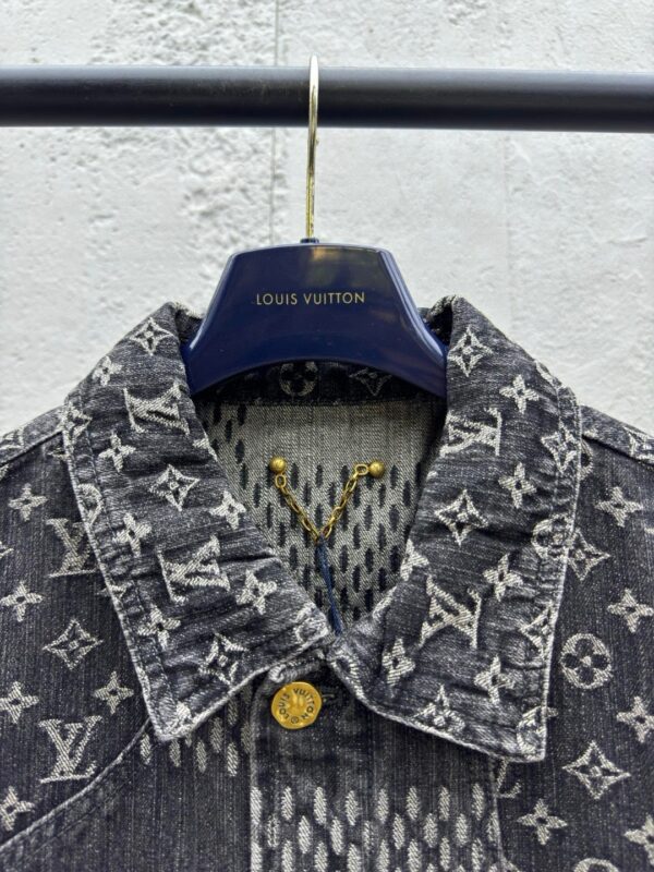LOUIS VUITTON Edition Nigo jacquard denim jacket - 图片 7