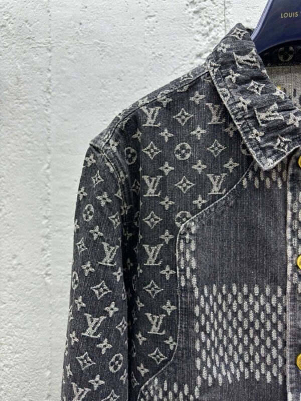 LOUIS VUITTON Edition Nigo jacquard denim jacket - 图片 6