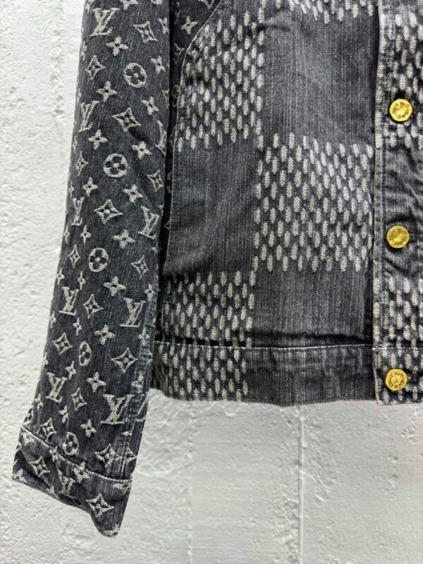 LOUIS VUITTON Edition Nigo jacquard denim jacket - 图片 5