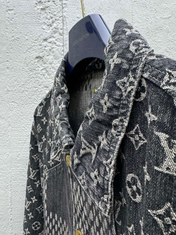 LOUIS VUITTON Edition Nigo jacquard denim jacket - 图片 10