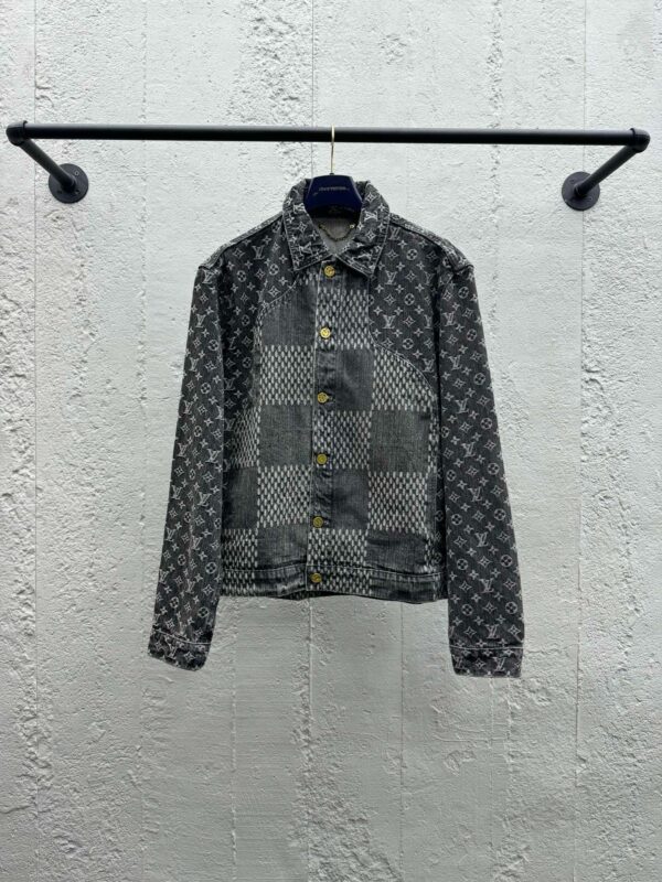 LOUIS VUITTON Edition Nigo jacquard denim jacket