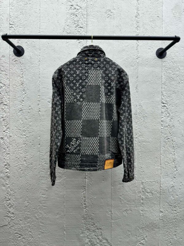 LOUIS VUITTON Edition Nigo jacquard denim jacket - 图片 9